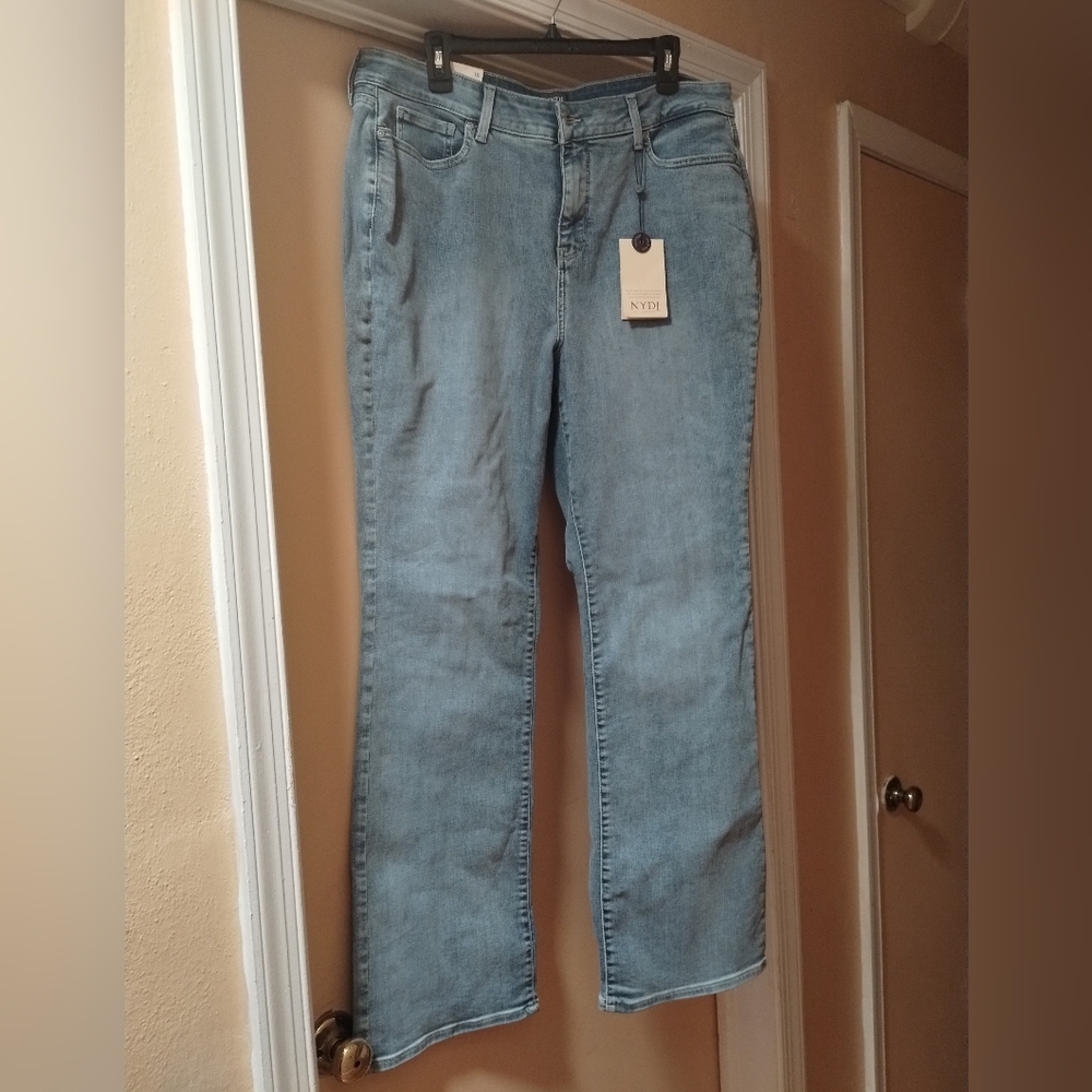 NYDJ Slim Flare Women's Blue Jeans